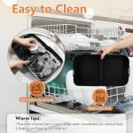 BYKITCHEN Reusable Silicone Liners for Air Fryers