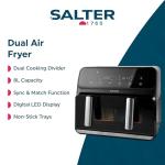 Salter Fuzion Dual 8L Air Fryer with Divider