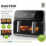 Salter Fuzion Dual 8L Air Fryer with Divider