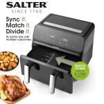 Salter Fuzion Dual 8L Air Fryer with Divider