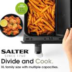 Salter Fuzion Dual 8L Air Fryer with Divider