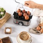 Salter 8-Egg Electric Boiler and Poacher, Silver