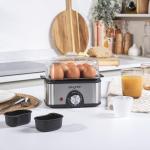 Salter 8-Egg Electric Boiler and Poacher, Silver