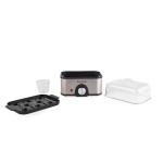 Salter 8-Egg Electric Boiler and Poacher, Silver