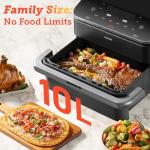 COSORI TwinFry Smart Air Fryer - 10L, 8-in-1