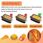 GINOYA Air Fryer Liners for Ninja & Instant