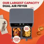 Instant Pot Vortex Dual Air Fryer 8L 8-in-1