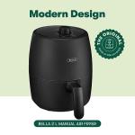 BELLA 2L Manual Air Fryer and Multicooker