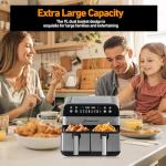 Panana XL Dual Basket Air Fryer 9L