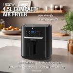 Andrew James 4.5L Digital Air Fryer with 10 Functions