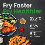 Chefman 5.7L Air Fryer with Touch Controls