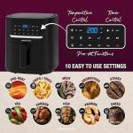 Andrew James 4.5L Digital Air Fryer with 10 Functions