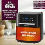 Andrew James 4.5L Digital Air Fryer with 10 Functions