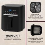 Andrew James 4.5L Digital Air Fryer with 10 Functions