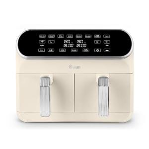 Swan Retro Dual Basket Air Fryer - 8L