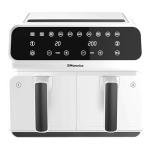 EMtronics Dual Air Fryer 8L with 8 Pre-Sets