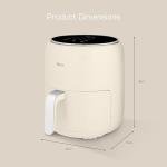 Swan Retro Digital Air Fryer with 8 Cooking Options