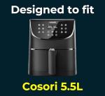 Cosori 5.5L Square Silicone Air Fryer Liner