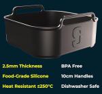 Cosori 5.5L Square Silicone Air Fryer Liner