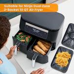 Air Fryer Grill Pan Set for Ninja DualZone