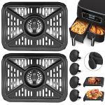 Air Fryer Grill Pan Set for Ninja DualZone