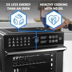 BridgePro 30L Digital Air Fryer Oven - XXL Size