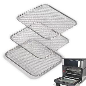 Kispog Stainless Steel Mesh Cooking Tray for Air Fryers