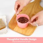 Pink Silicone Muffin Cases for Air Fryer - 4 Pack