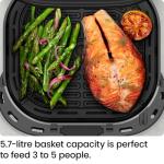 Chefman 5.7L Compact Air Fryer with Touch Controls