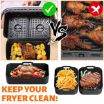 Silicone Air Fryer Liners for Ninja AF500UK