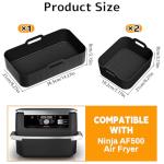 Silicone Air Fryer Liners for Ninja AF500UK