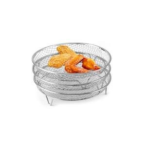 Stackable Stainless Steel Air Fryer Rack Set