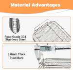 ENSINE Large Multi-Layer Air Fryer Rack