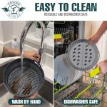 Silicone Air Fryer Liner Set with Mitts | Non-Stick | UK Brand