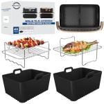 Cosori 4-Piece Silicone Accessory Set for Air Fryers