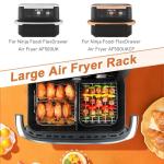 YQL Large Air Fryer Rack Set with Skewers