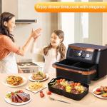 Ninja Air Fryer Reusable Silicone Liners 10.4L