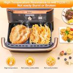 Ninja Air Fryer Reusable Silicone Liners 10.4L