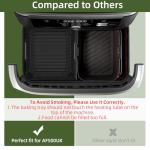 Silicone Air Fryer Liners for Ninja AF500UK - 3 Pack