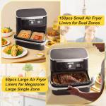 BYKITCHEN 210-Piece Air Fryer Parchment Paper Set