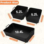 Silicone Air Fryer Liners for Ninja AF500UK