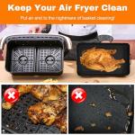 Silicone Air Fryer Liners for Ninja AF500UK