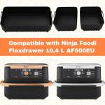 Silicone Air Fryer Liners for Ninja AF500UK