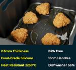 Premium Silicone Liners for Ninja Air Fryer - 2PCS
