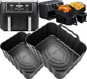 Premium Silicone Liners for Ninja Air Fryer - 2PCS