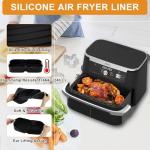 Silicone Liners for Ninja Air Fryer AF500UK