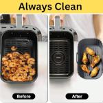 Reusable Silicone Liners for Ninja Air Fryer - Dual Pack