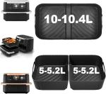 Silicone Air Fryer Liners for Ninja Flex Drawer