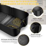 Large Silicone Air Fryer Liners for Ninja 10.4L