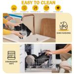 Large Silicone Air Fryer Liners for Ninja 10.4L